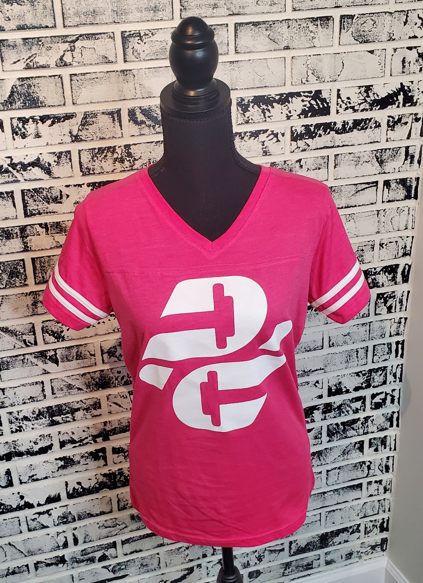 Ladies' Football Fine Jersey T-Shirt 