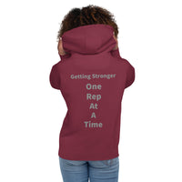 Unisex Hoodie- One Rep At A Time