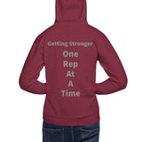 Unisex Hoodie- One Rep At A Time